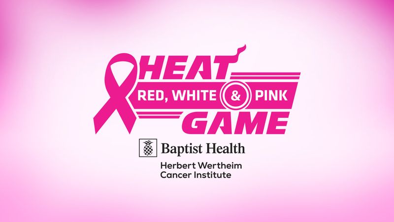 MIAMI HEAT RED, WHITE & PINK GAME