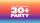 The 30+ Party