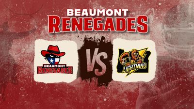  BEAUMONT RENEGADES VS OREGON LIGHTNING
