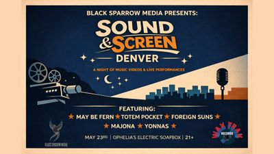 Black Sparrow Presents Sound & Screen: Live Performance + Music Videos