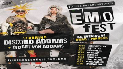 Discord Addams EMO Fest: An Evening of Drag + Pop Punk