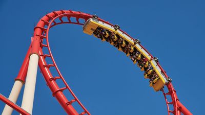 The Big Apple Coaster at NYNY