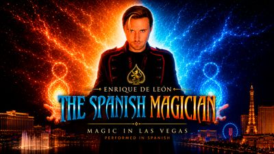 The Spanish Magician Mago Enrique De Leon at The Magicians Room